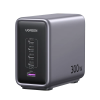 Мережевий зарядний пристрій Ugreen CD333 300W 4xUSB-C/1xA Gey